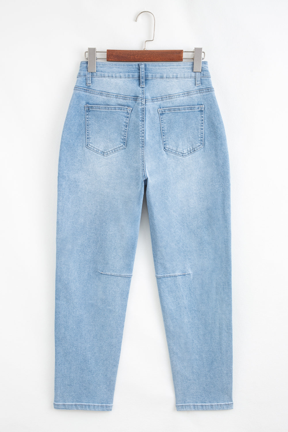 High Rise Barrel Jeans LT