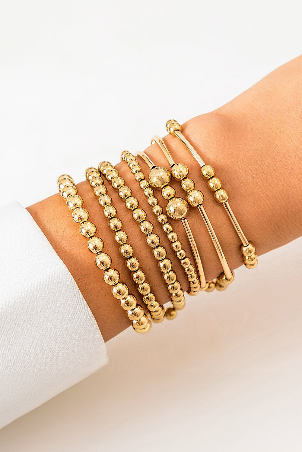 Beaded Bracelet Stack LT