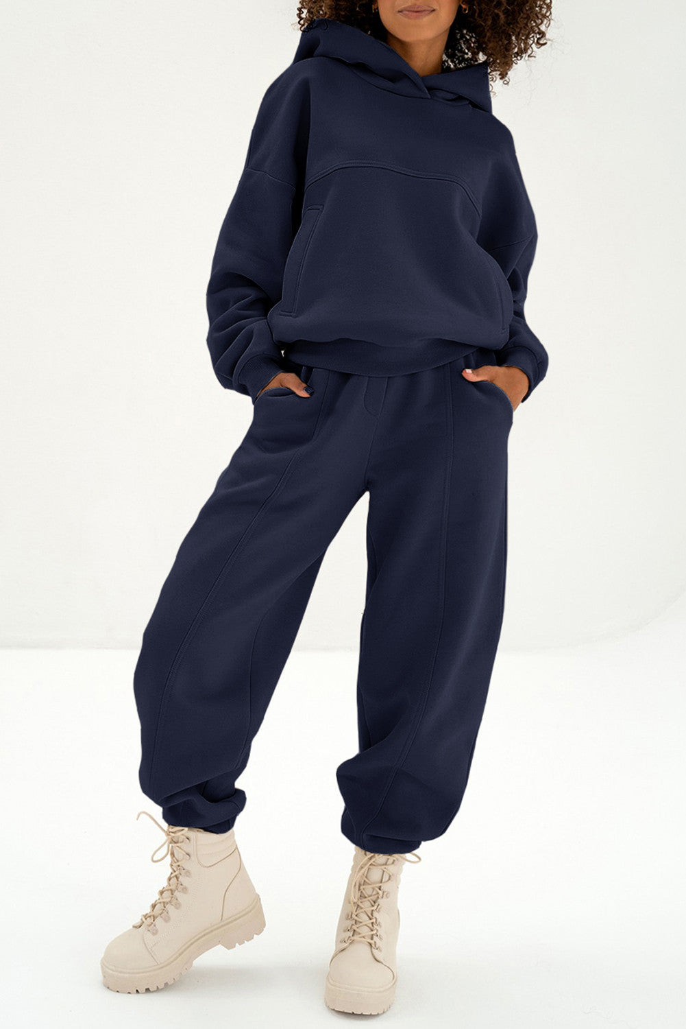 Navy Exposed Seam Set FB
