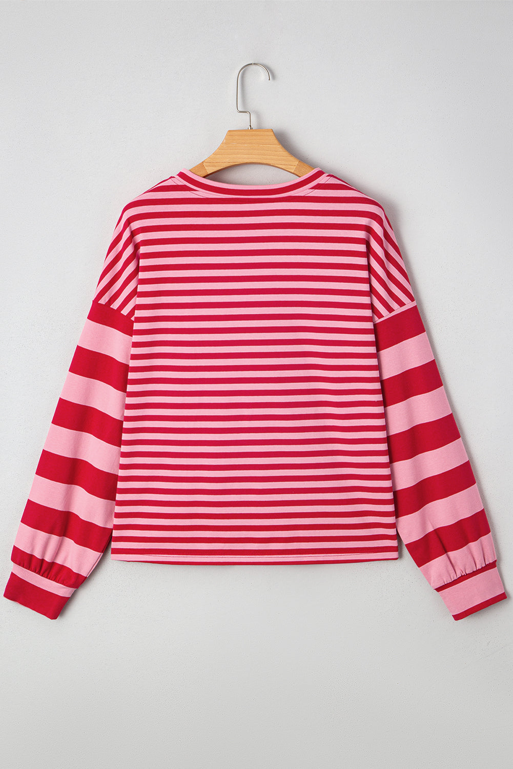 Pink Mixed Stripe Top LT