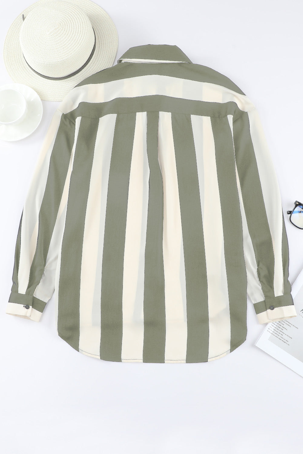 Green Stripe Relax Top LT