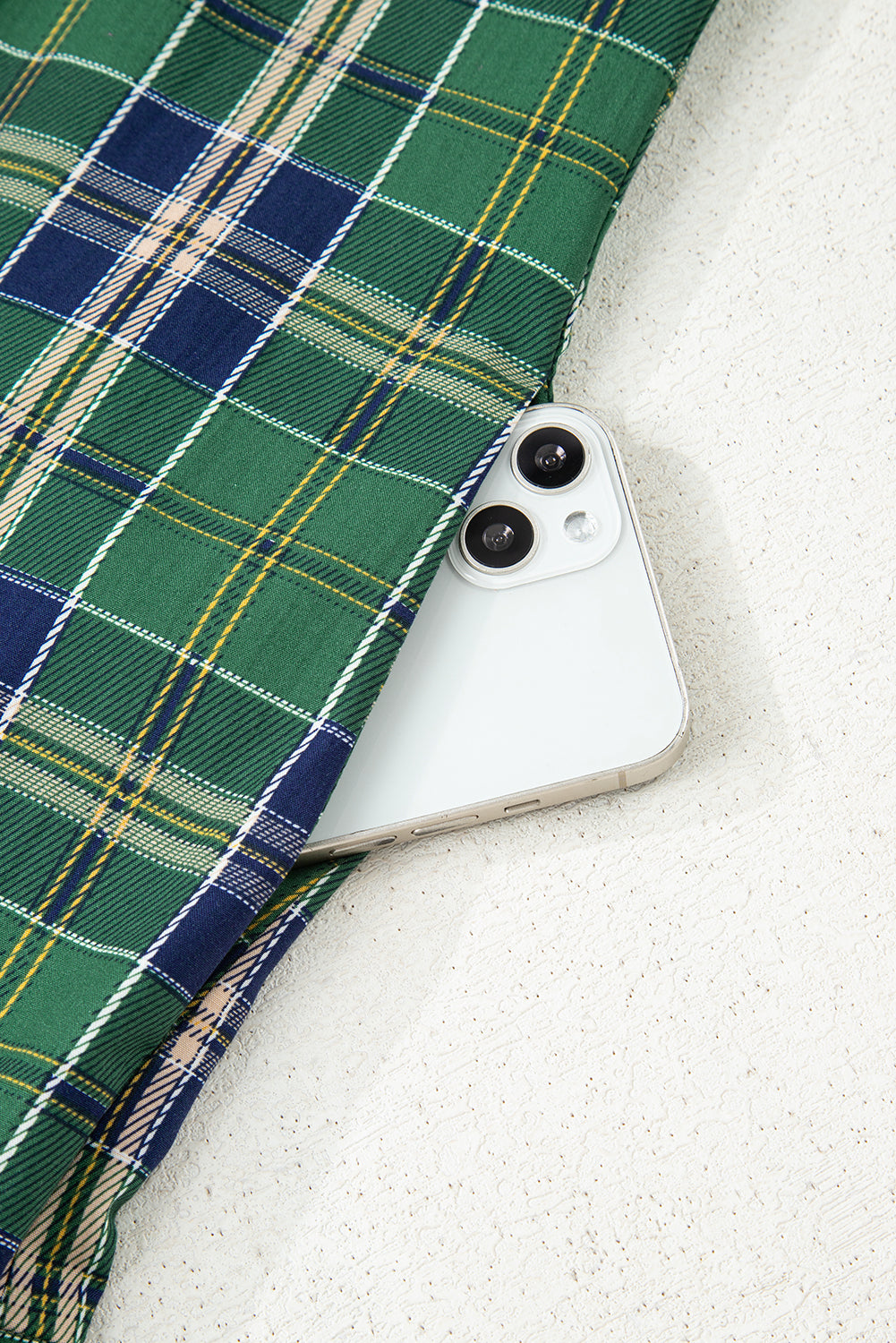 Green Plaid Frilly Dress LT