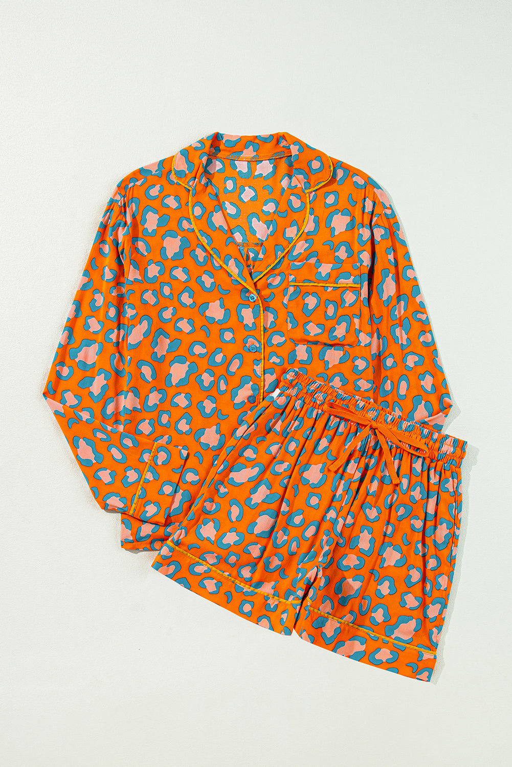 Orange Leopard Lounge Set FB
