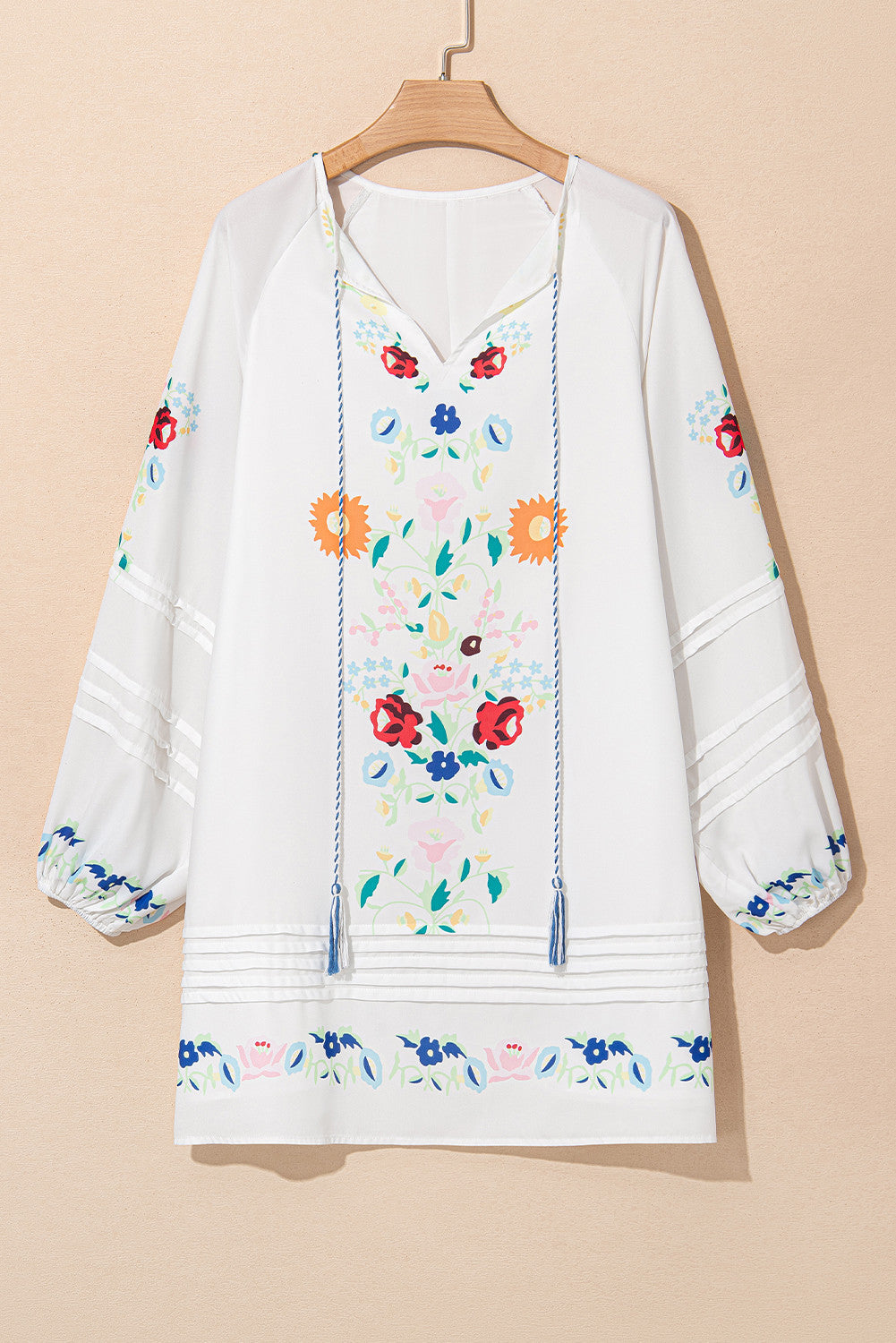 Floral Tassel Mini Dress November.