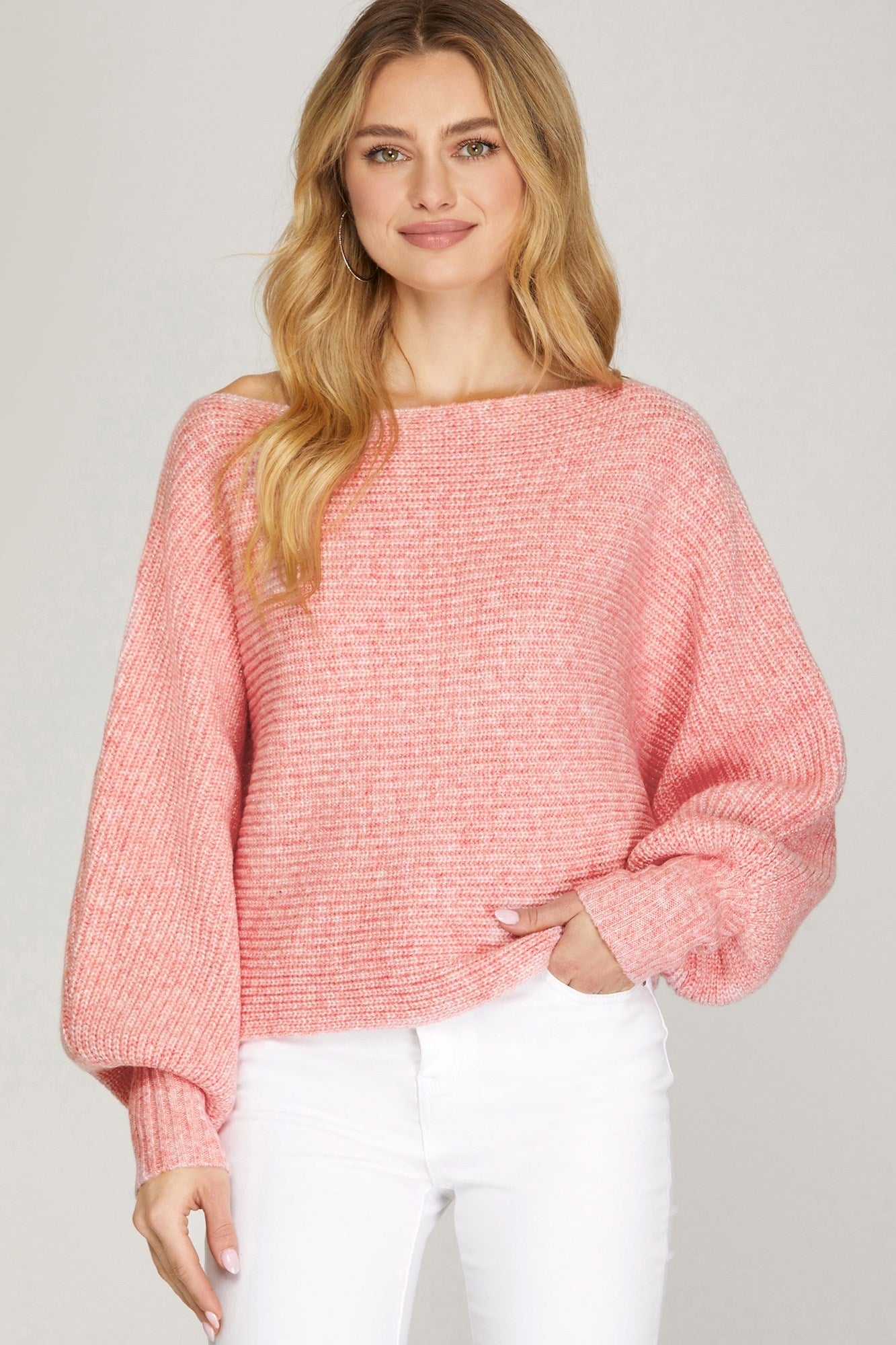Misty Pink Sweater