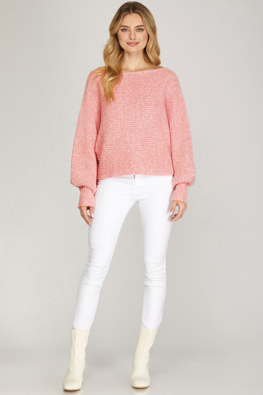 Misty Pink Sweater