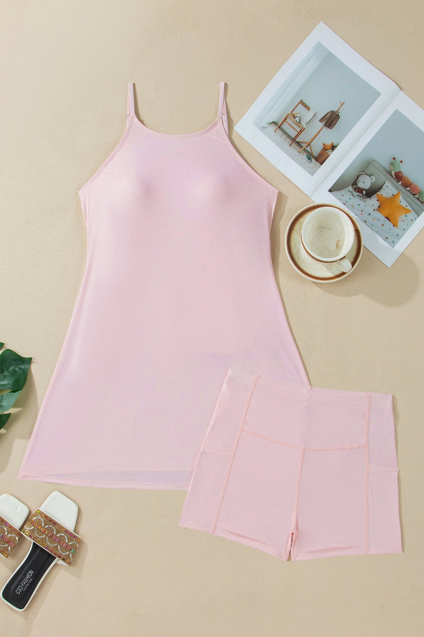 Slim Tank Two Piece Dress