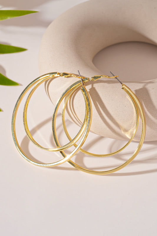 Double Hoop Earrings FB