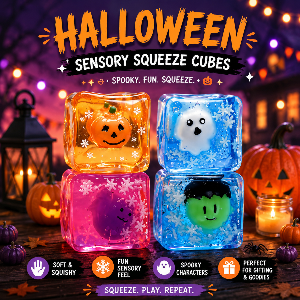 Halloween Squishy Cubes RTS