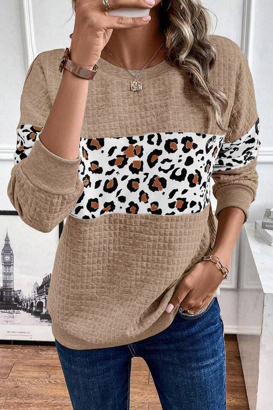 Leopard Quilted Top FB