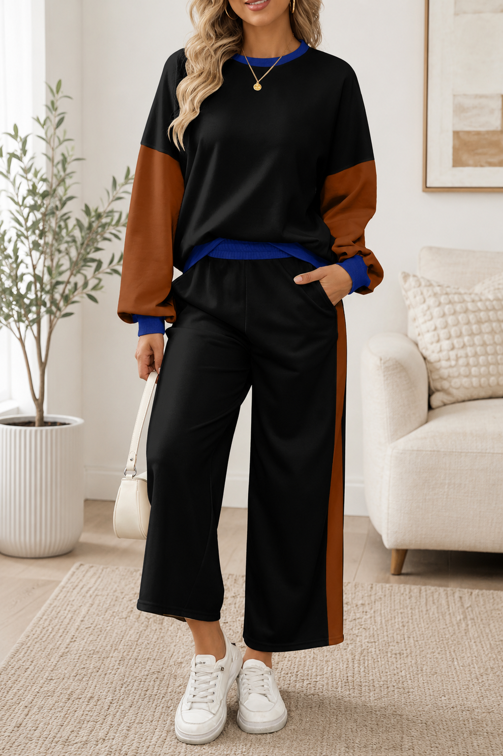 Black Pullover Set
