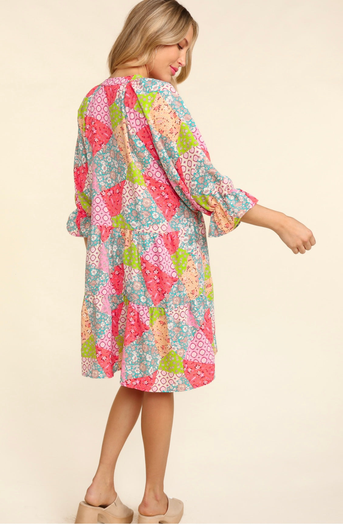 Bohemian Patchwork Dress
