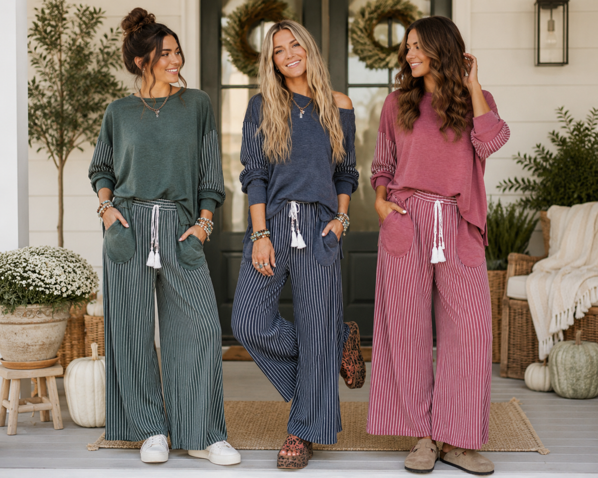 Raw Edge Pocket Casual Set RTS