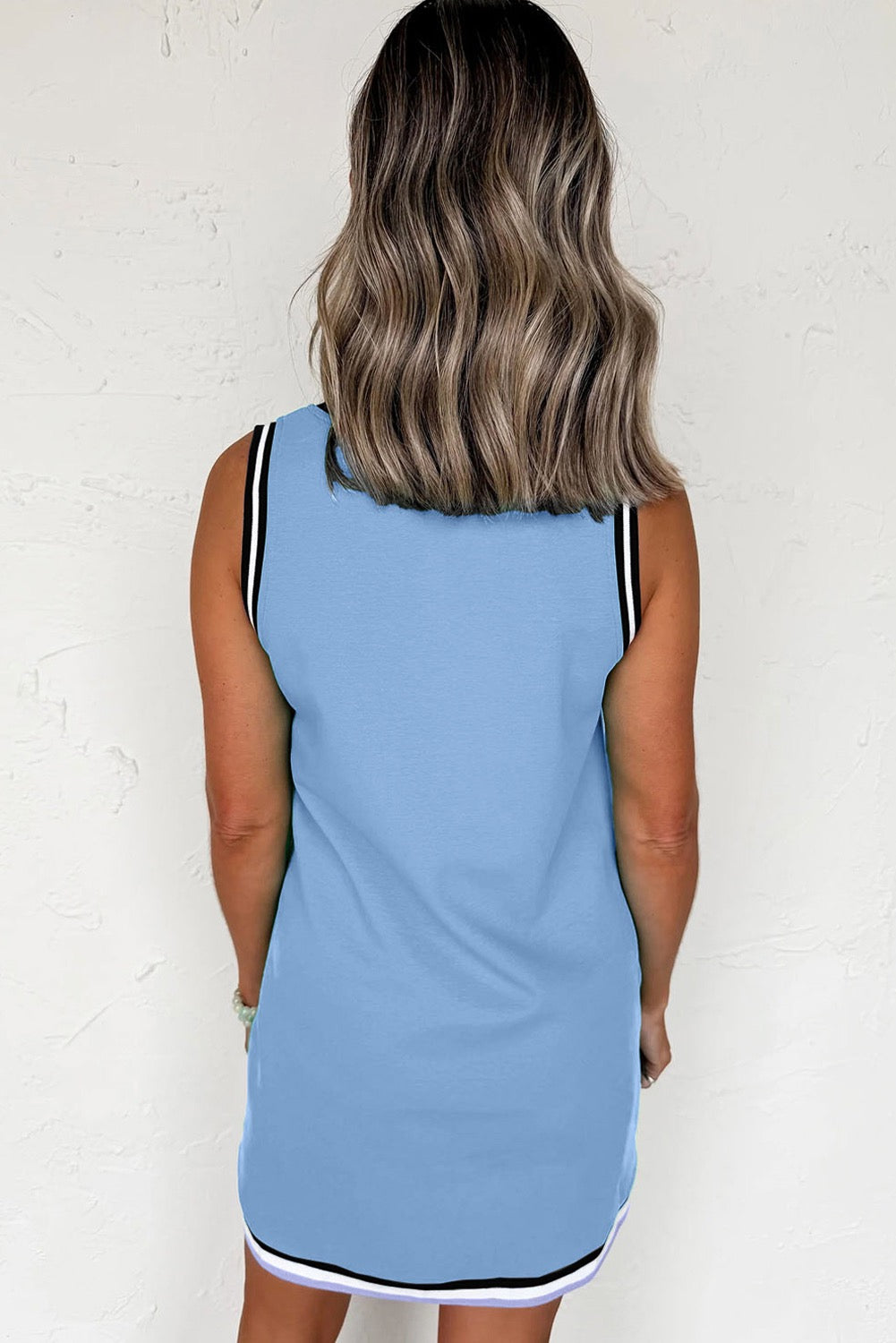 Light Blue Shift Dress RTS