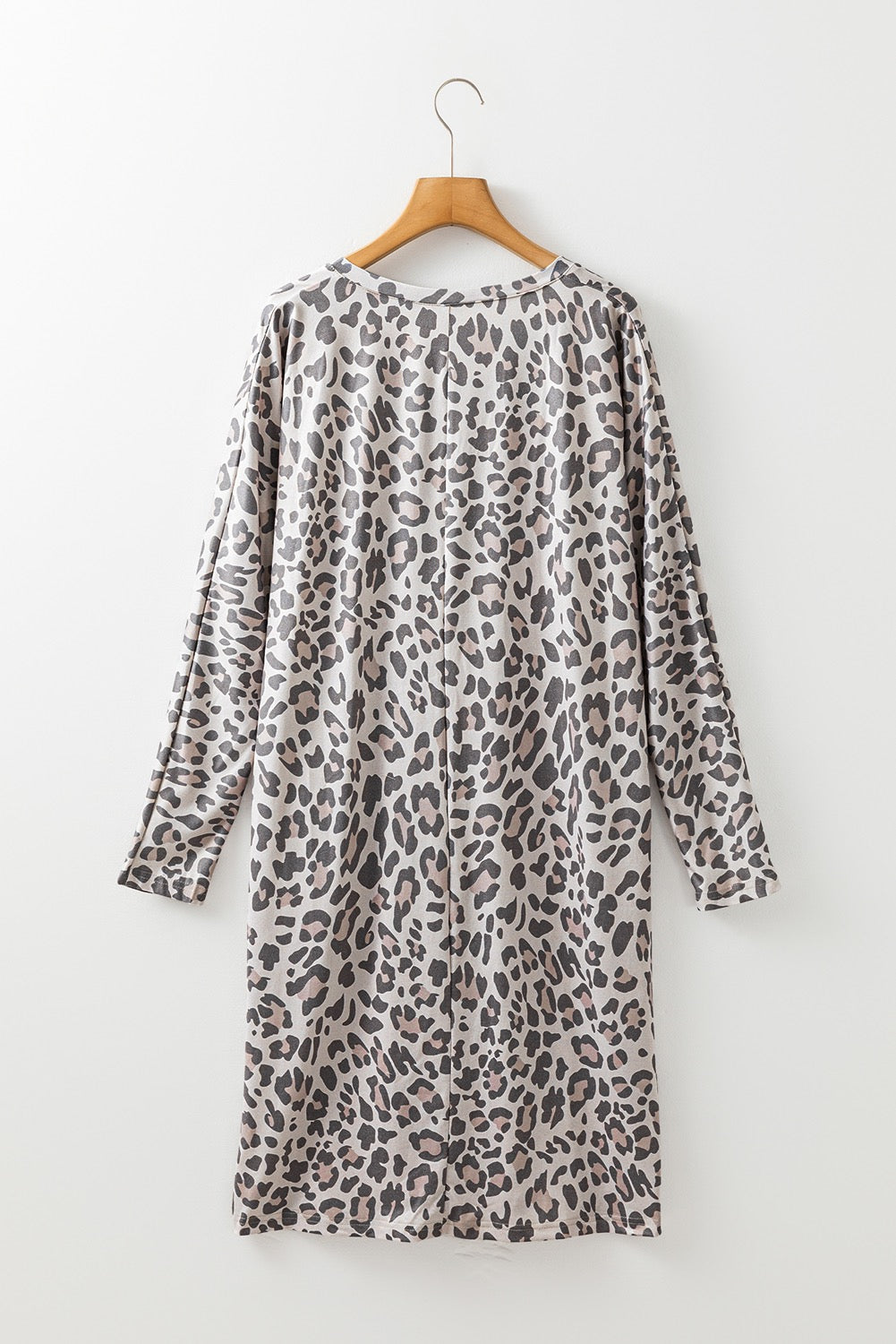 Leopard Shirt Dress FB