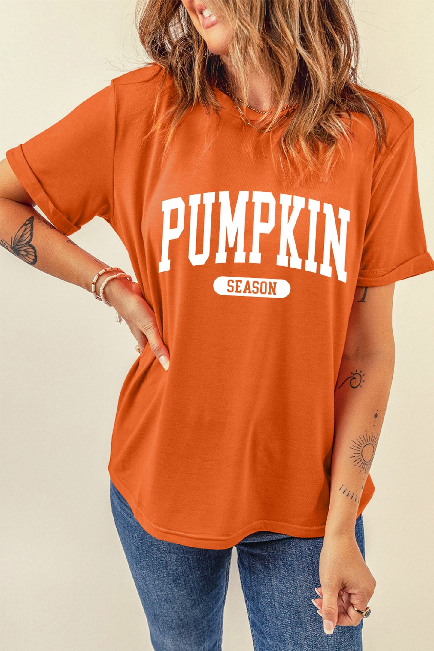 Orange Pumpkin Shirt RTS