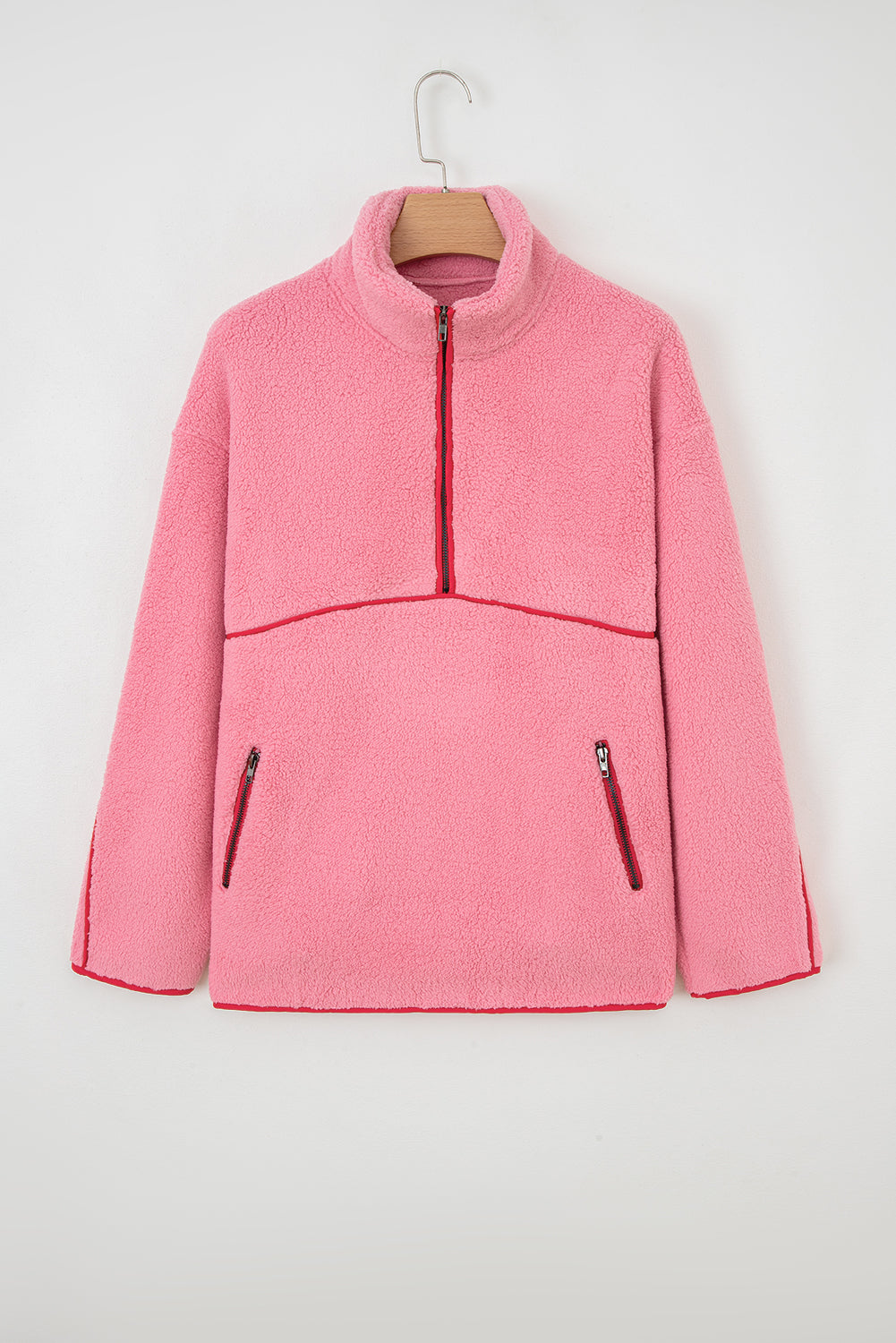 Pink Sherpa Sweatshirt LT