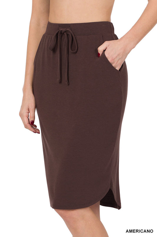 Tulip Hem Skirt - 5 colors available