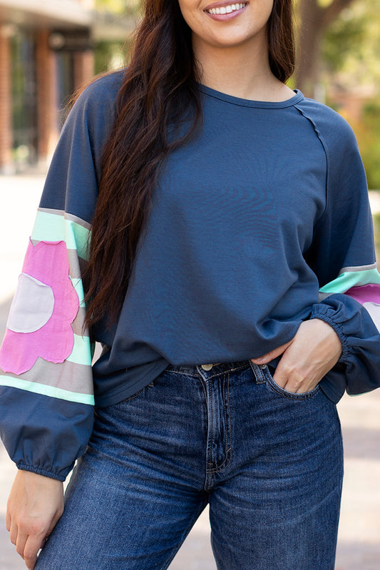 Flower Patch Oversize Top FB